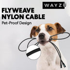 Wayzu 100W USB C to C Cable with Real-Time LED Power Display