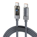Wayzu Intelligent 100W USB-C Cable with Auto Cut-Off Battery Protection