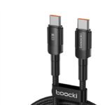 Wayzu® USB-C to C Cable,USB Type C 100W 5A,Fast Charging with E-Mark Chip,Data Transfer,Braided for iPhone 15,MacBook Air/Pro iPad Pro/Air/Mini 6,Galaxy S23 Ultra,Pixel 7 Pro,Huawei Mate 60 Pro (1M)